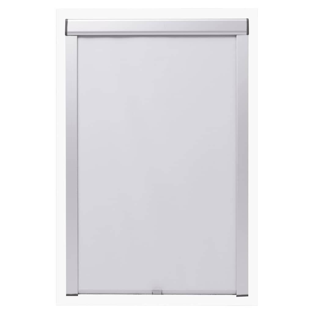 vidaXL Verdunklungsrollo Weiß SK08