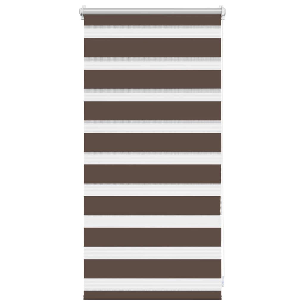 Doppelrollo 40 x 100 cm Kaffeebraun