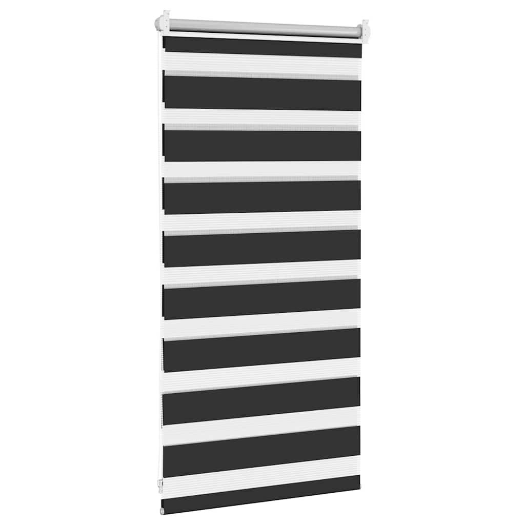 Doppelrollo 40 x 100 cm schwarz