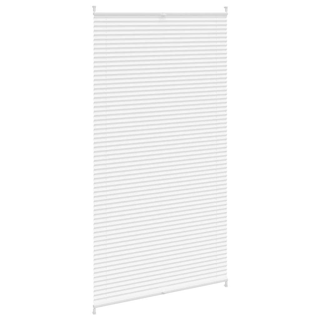 Plissee Faltrollo Rollo Plisseerollo 110x200cm Weiß