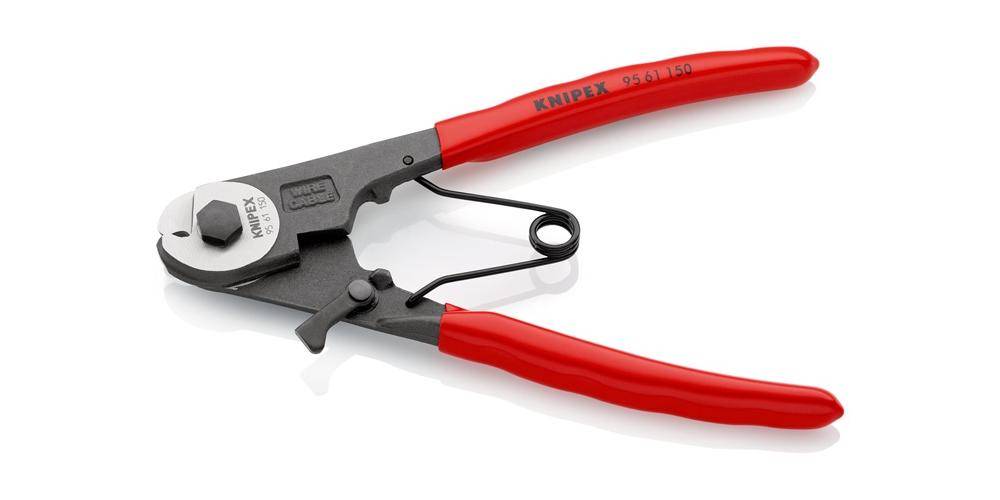 KNIPEX Bowdenzugschneider Gesamtlänge 150 mm Drahtseil-Ø 3 mm poliert