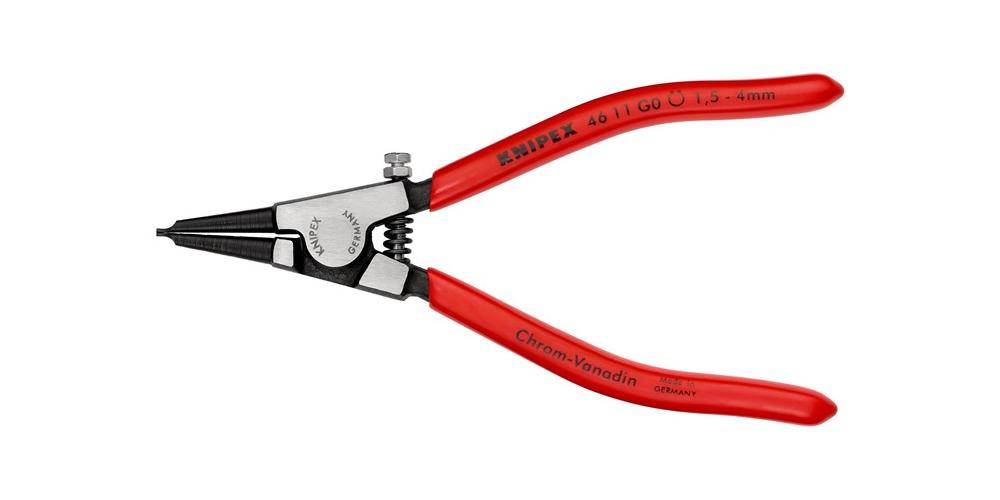 KNIPEX Sicherungsringzange für Wellen Ø 1,5 - 4 mm poliert Länge 140