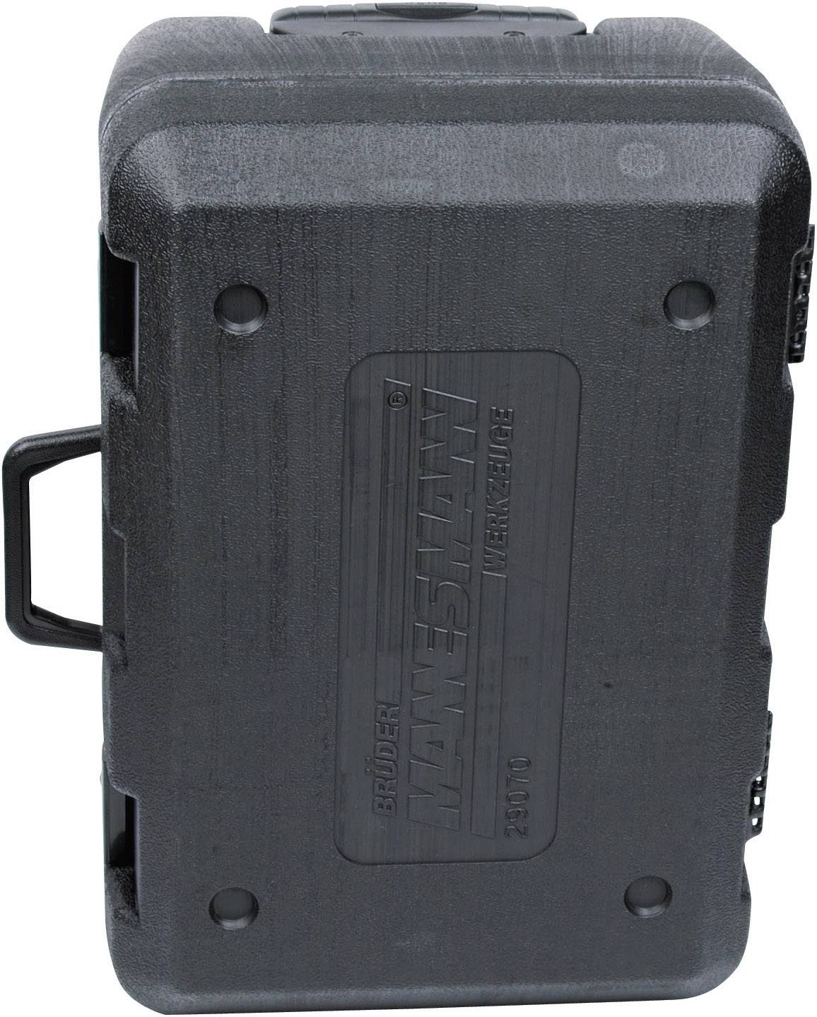 Brüder Mannesmann M29070 Heimwerker Werkzeugkoffer bestückt 122teilig (B x H x T) 360 x 240 x 530mm