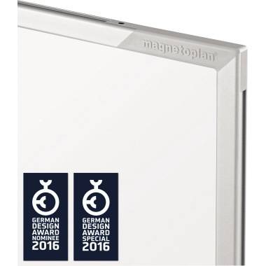 Magnetoplan Whiteboard CC (B x H) 1500mm x 1000mm Weiß emailliert Inkl. Ablageschale
