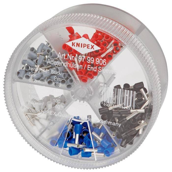 Aderendhülsen-Sortiment 4-16qmm KNIPEX