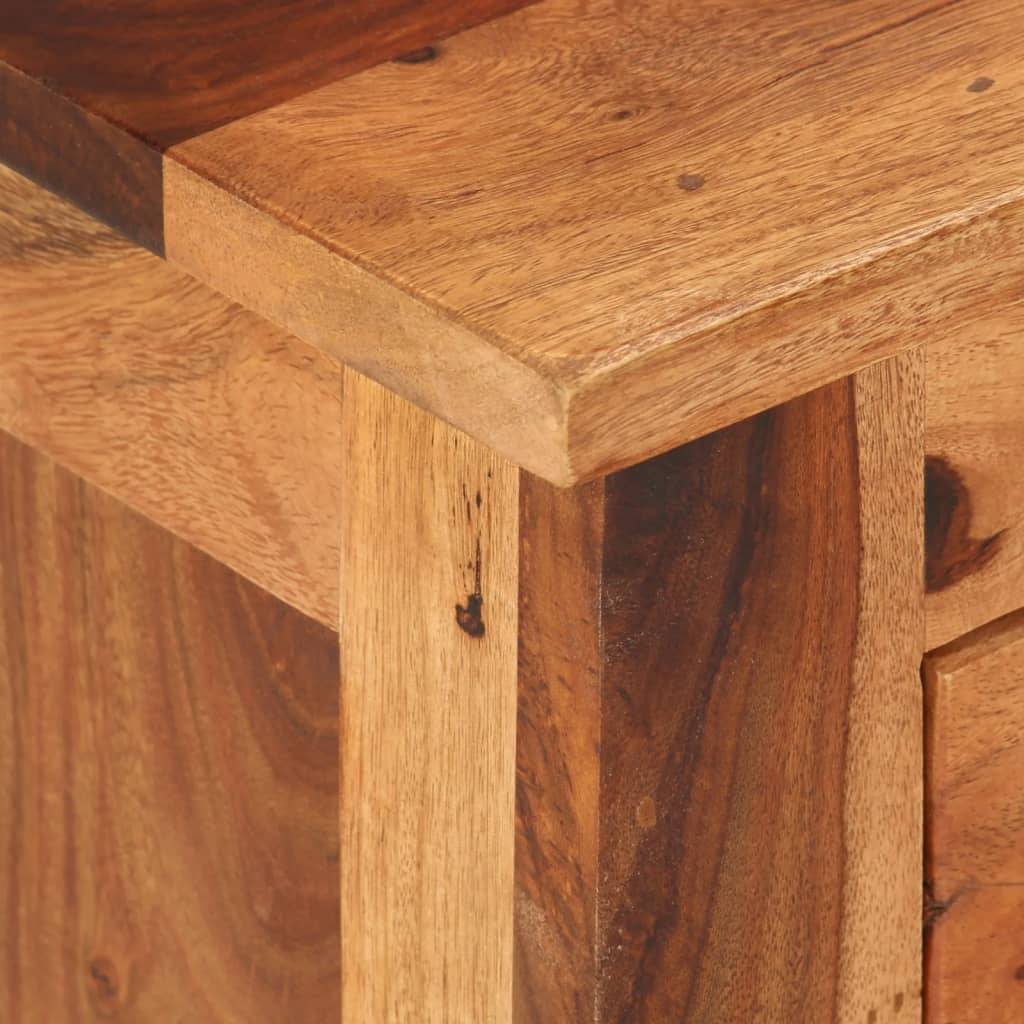 vidaXL TV-Schrank 110x30x40 cm Massivholz Palisander