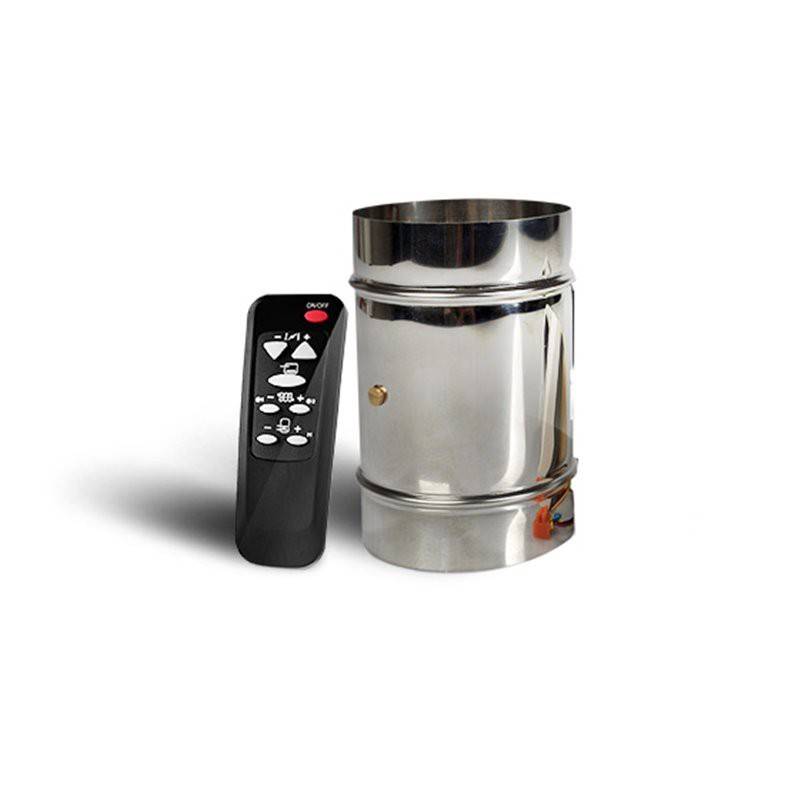 ecoKOM 260 Kaminregler Wassergeführt 125 Weiss