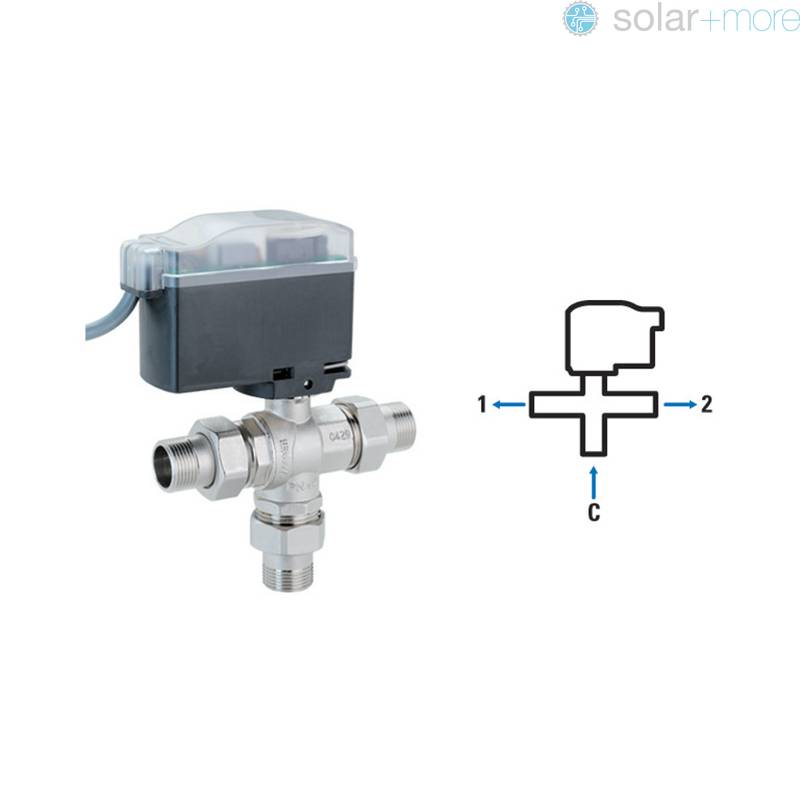 Emmeti Modulo Compact 3 Wege Motorkugelhahn 3/4"