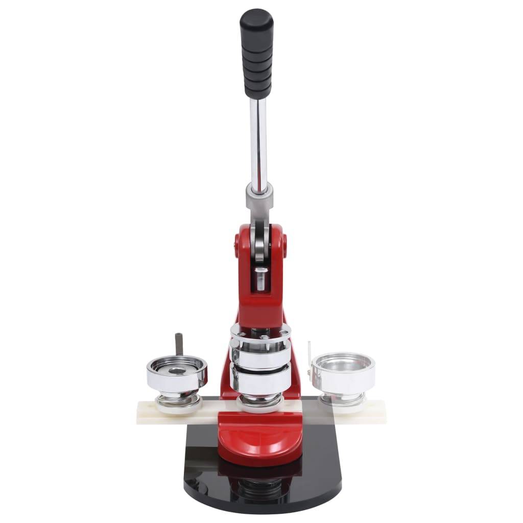 vidaXL Buttonmaschine mit Kreisschneider 25 mm