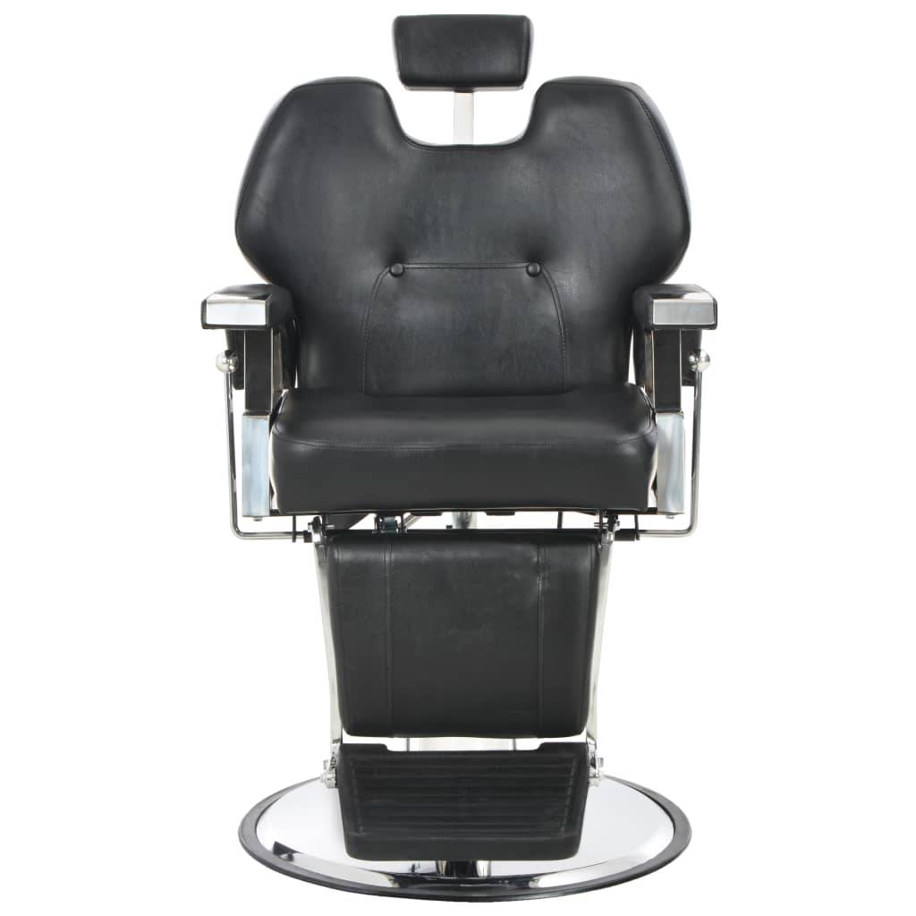 vidaXL Friseurstuhl Schwarz 72×68×98 cm Kunstleder