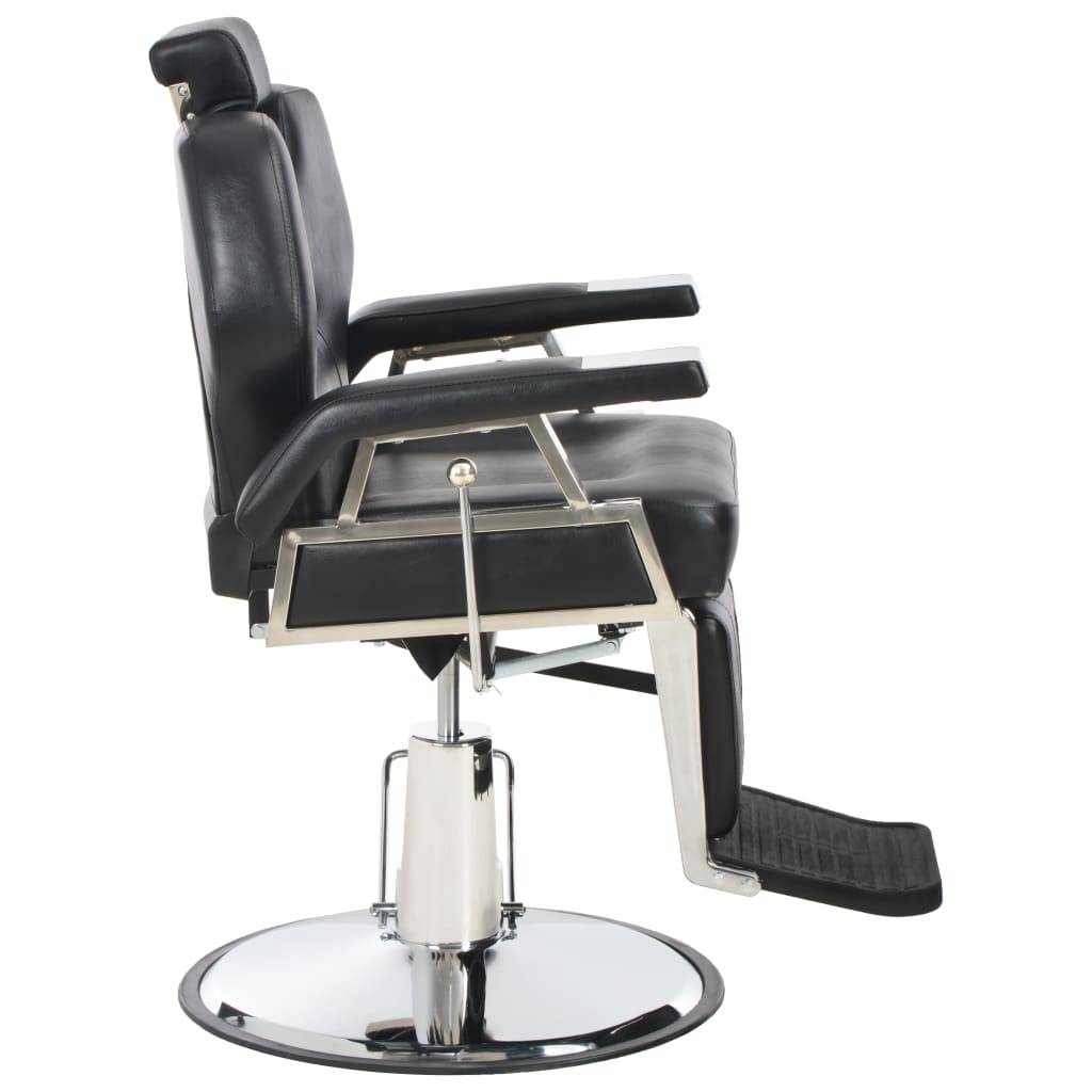 vidaXL Friseurstuhl Schwarz 72×68×98 cm Kunstleder