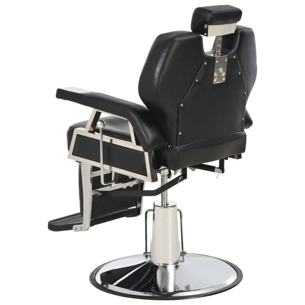 vidaXL Friseurstuhl Schwarz 72×68×98 cm Kunstleder