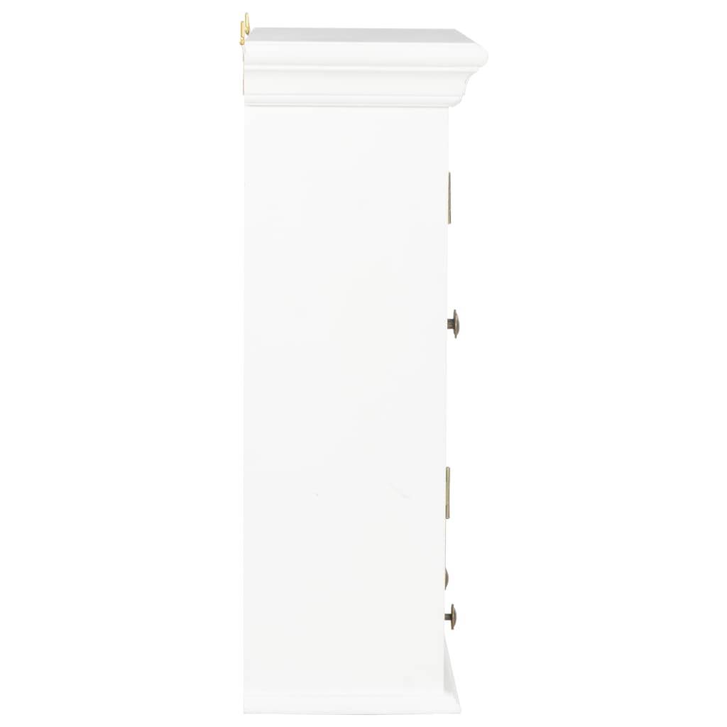 vidaXL Wandschrank Weiß 49x22x59 cm Holzwerkstoff