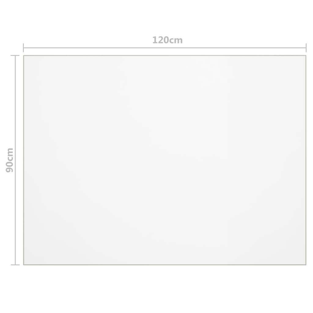 vidaXL Tischfolie Matt 120x90 cm 2 mm PVC