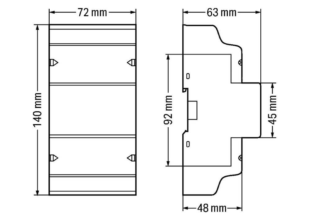WAGO 879-3000 4PU Wechselstromzähler digital 65 A MID-konform: Ja 1 St.