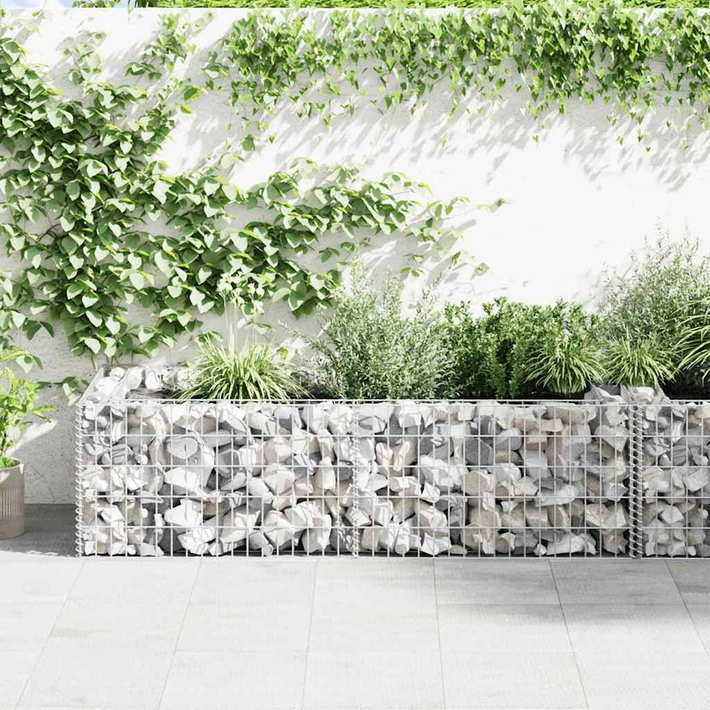 vidaXL Pflanzkübel Steinkorb 180×90×50 cm
