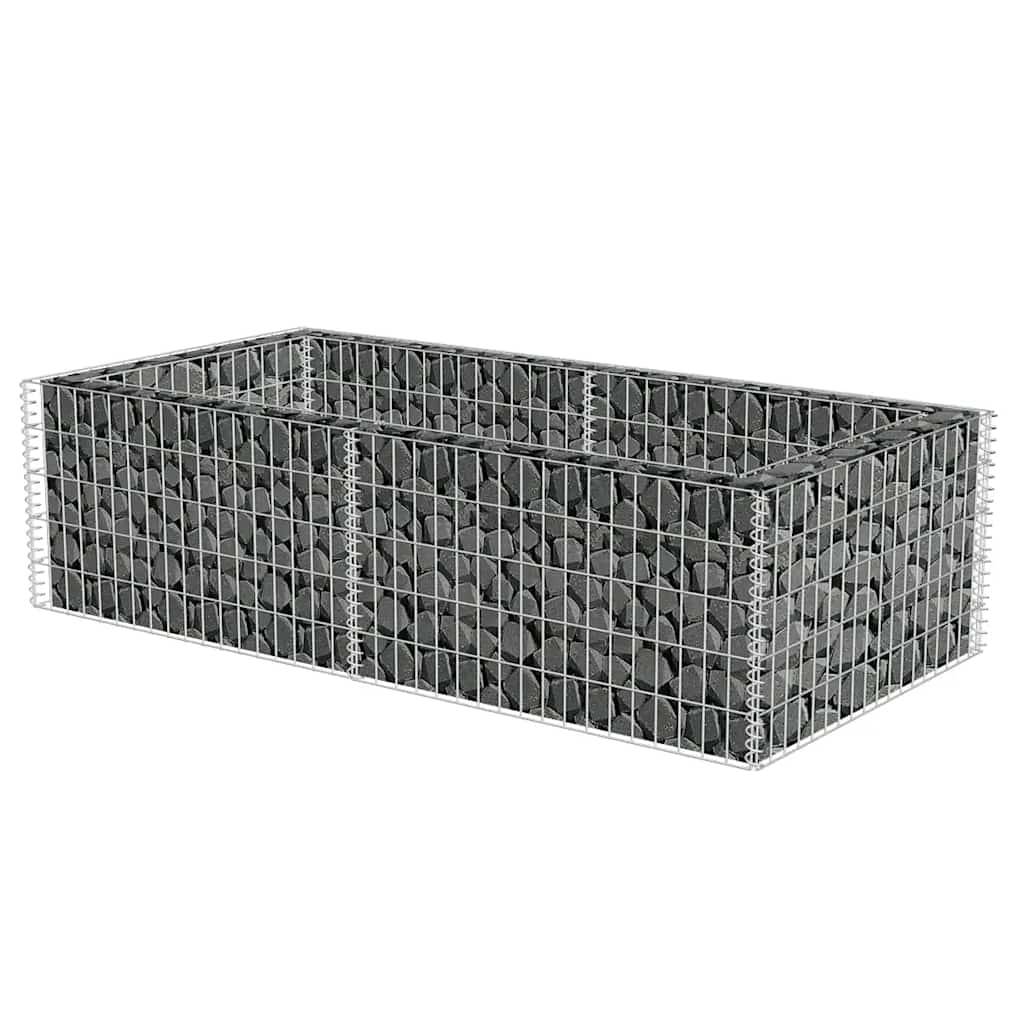 vidaXL Pflanzkübel Steinkorb 180×90×50 cm