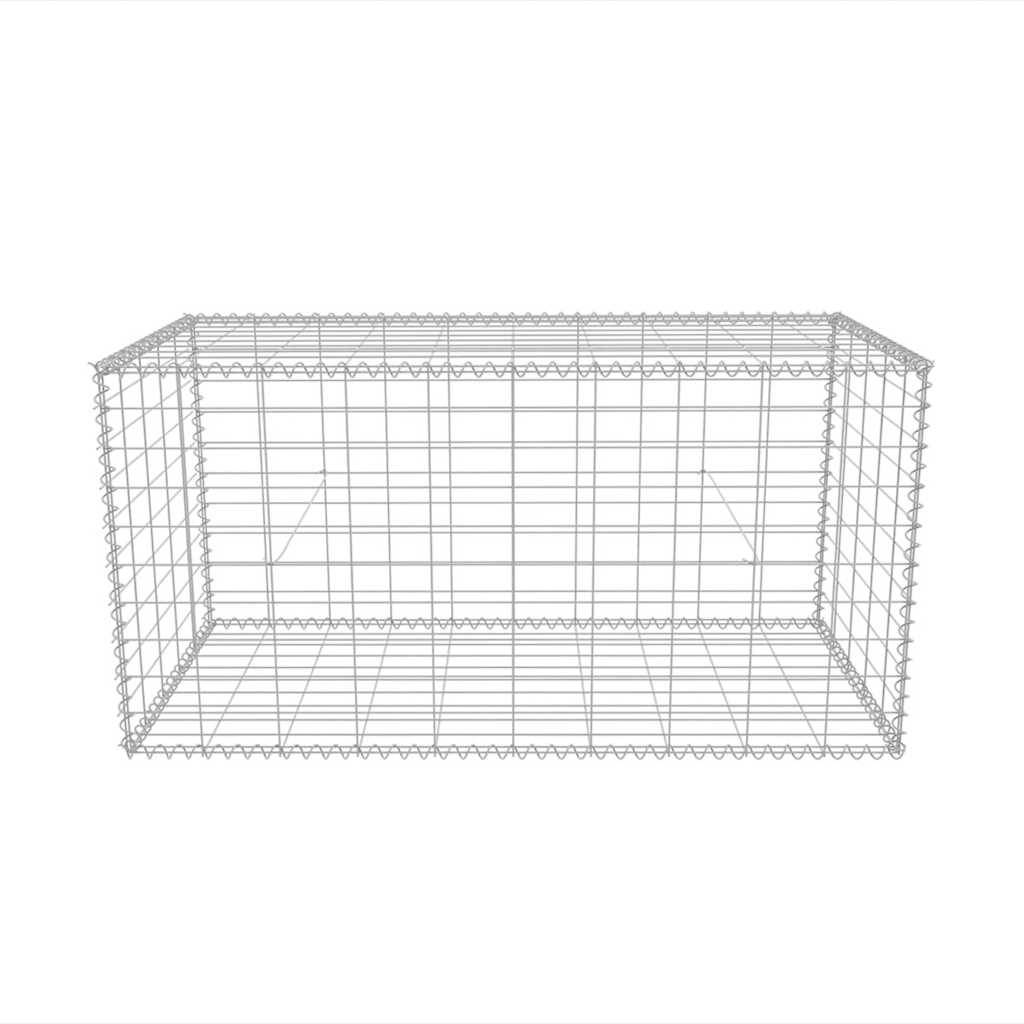 vidaXL Gabionenkorb Stahl 100×50×50 cm