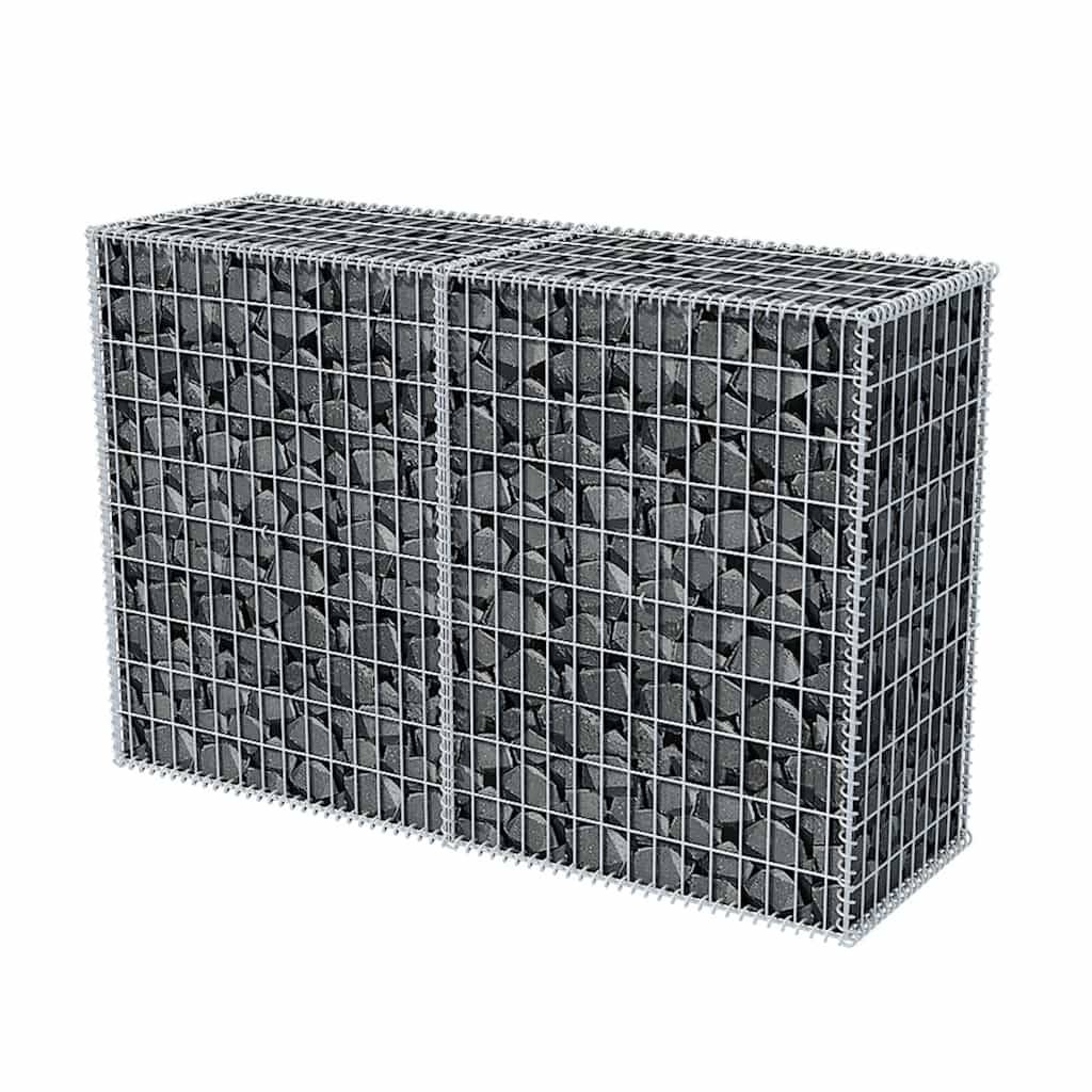 vidaXL Gabionenkorb Stahl 150×50×100 cm