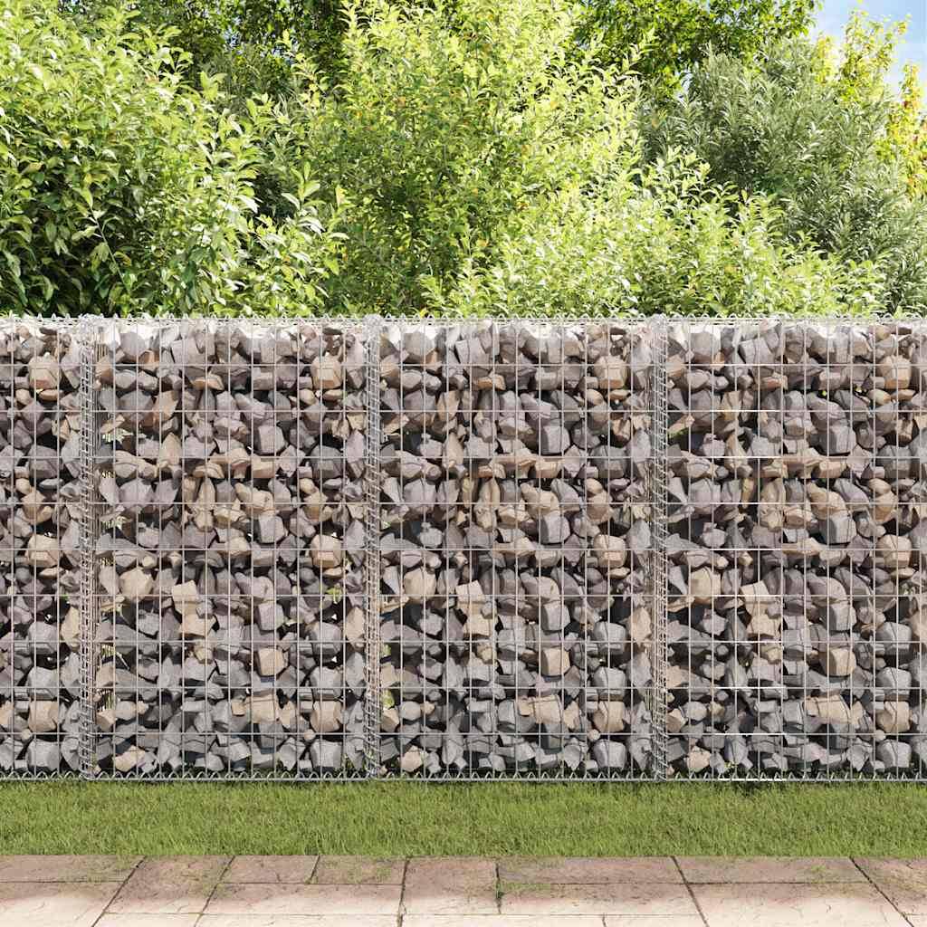 vidaXL Gabionenkorb Stahl 150×50×100 cm