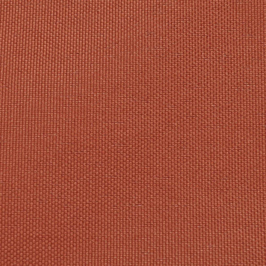 vidaXL Balkonsichtschutz Oxfordgewebe 90x400 cm Terracotta