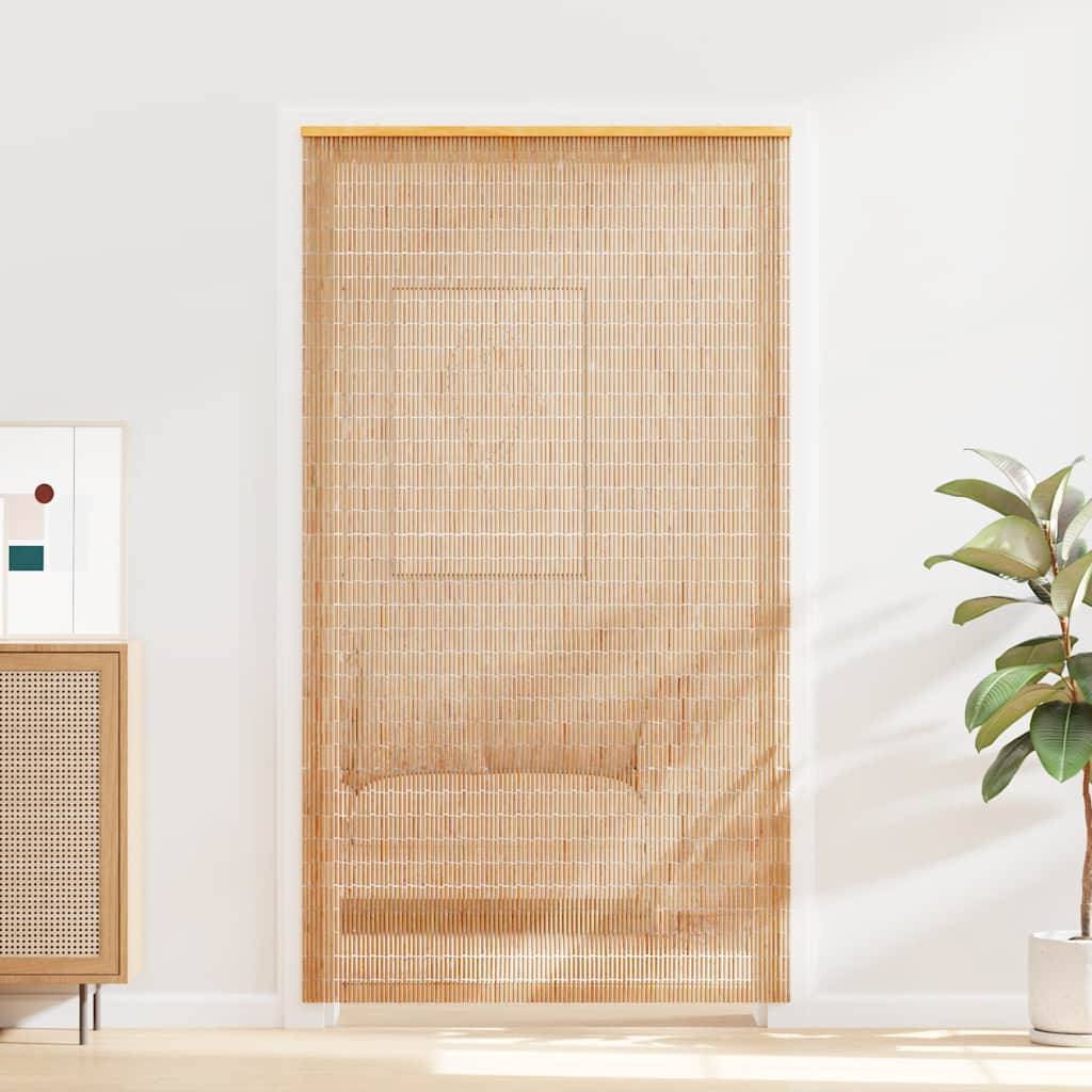 vidaXL Insektenschutz Türvorhang Bambus 120 x 220 cm