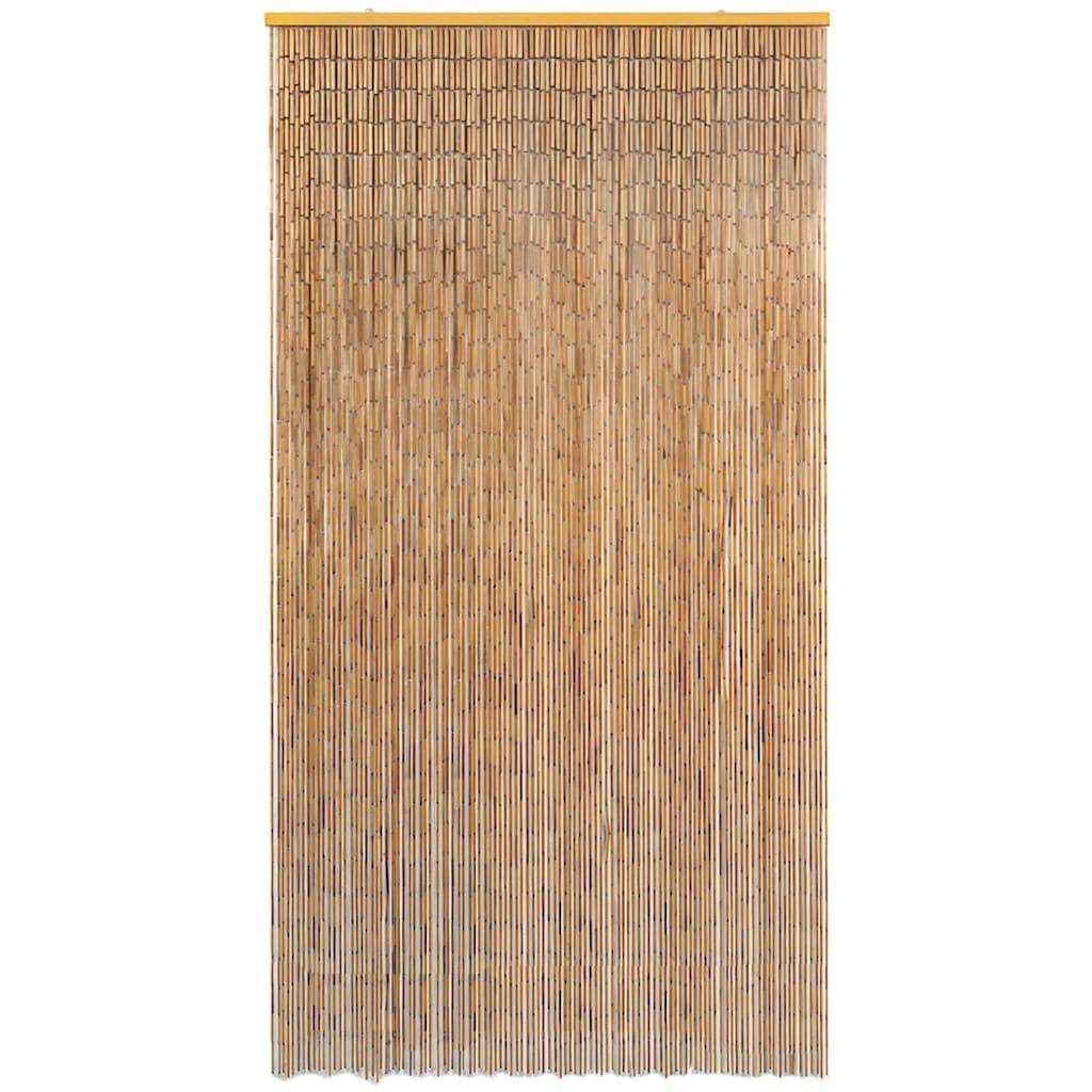 vidaXL Insektenschutz Türvorhang Bambus 120 x 220 cm