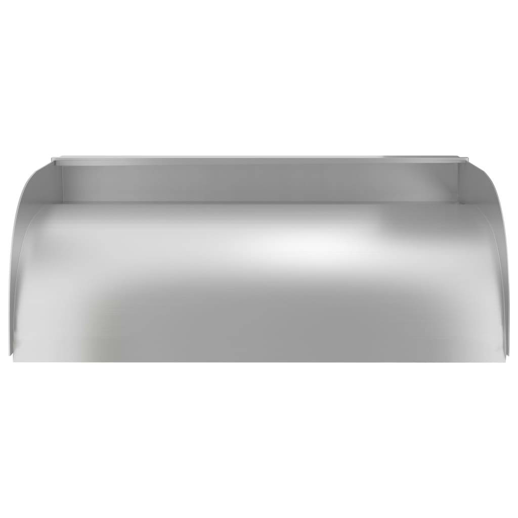 vidaXL Wasserfall mit LEDs 45x34x14 cm Edelstahl 304
