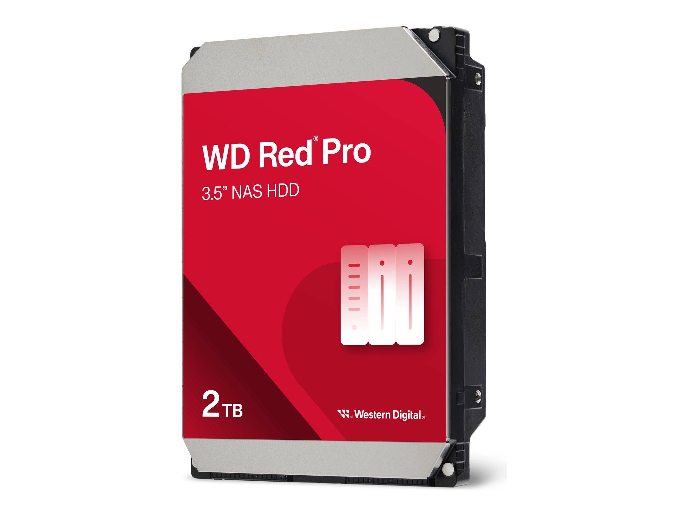 WD Red Pro WD2002FFSX - Festplatte - 2 TB - intern - 3.5 (8.9 cm) - SATA 6Gb/s