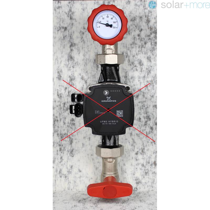 Pumpenkugelhahn Set 1" DN25