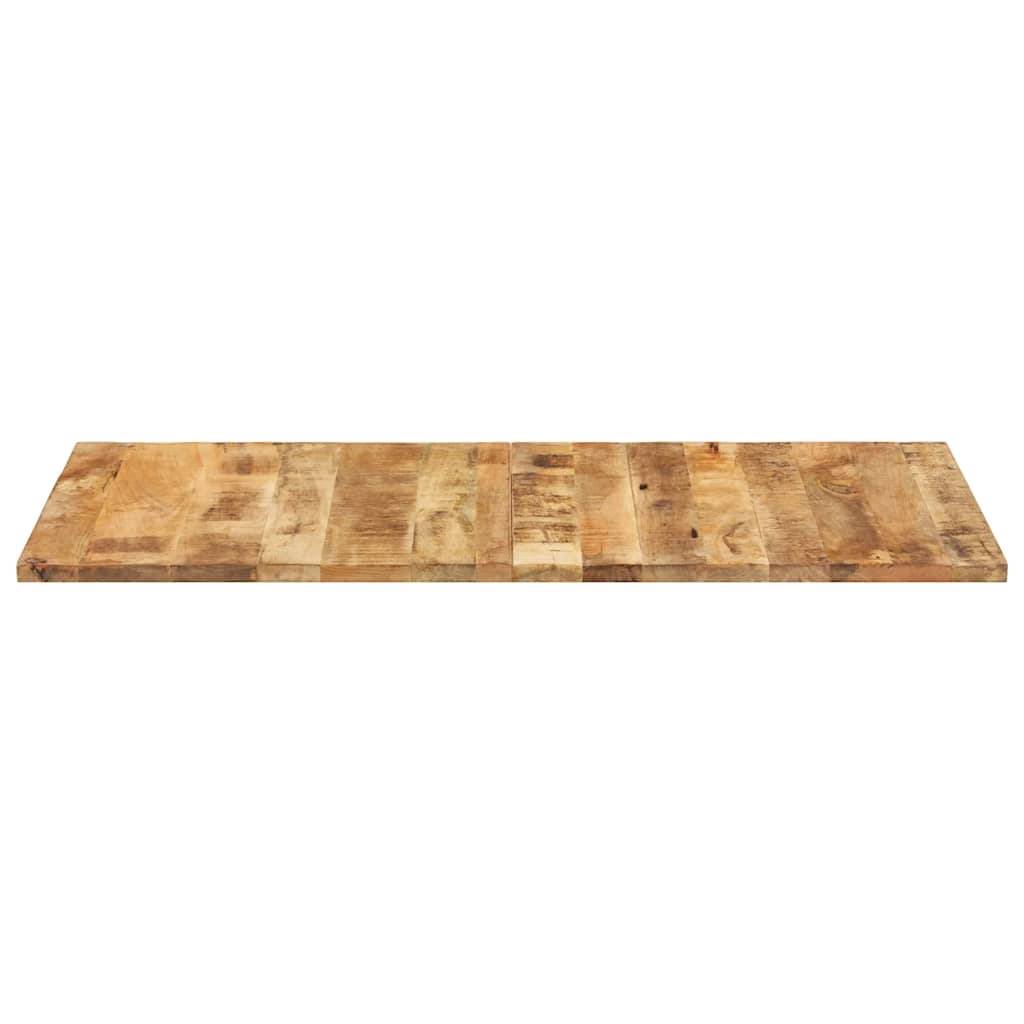 vidaXL Tischplatte Massivholz Mango 25-27 mm 140x60 cm
