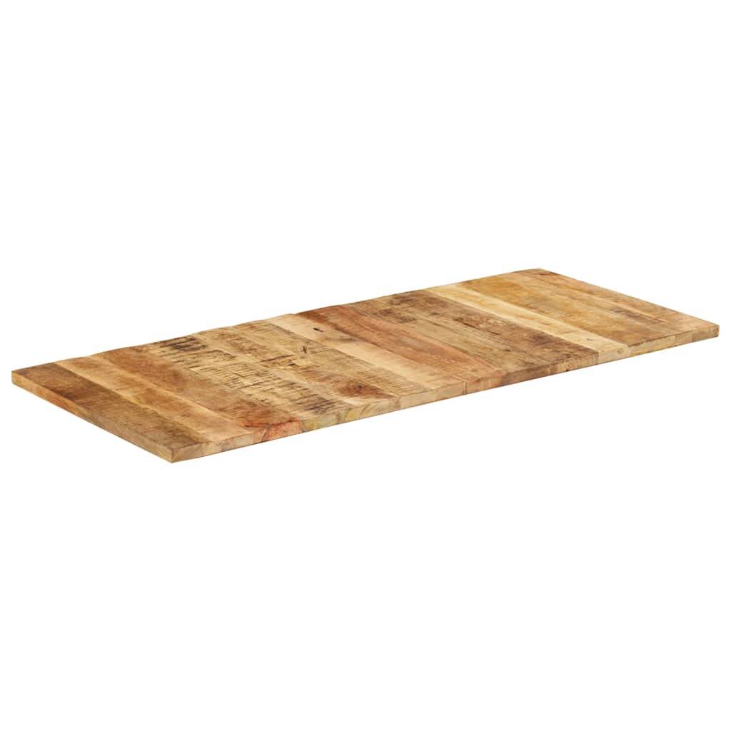 vidaXL Tischplatte Massivholz Mango 25-27 mm 140x60 cm