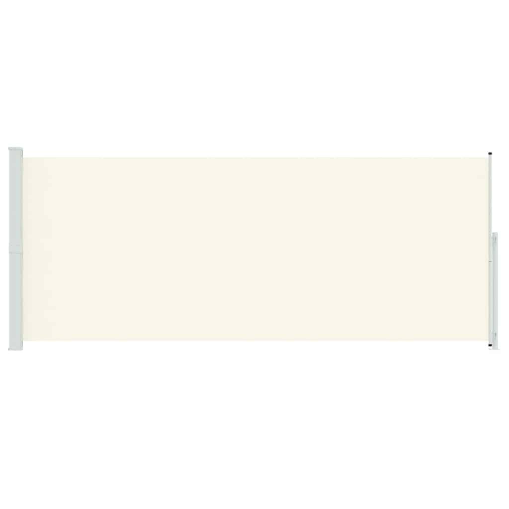 vidaXL Seitenmarkise Ausziehbar 200x500 cm Creme