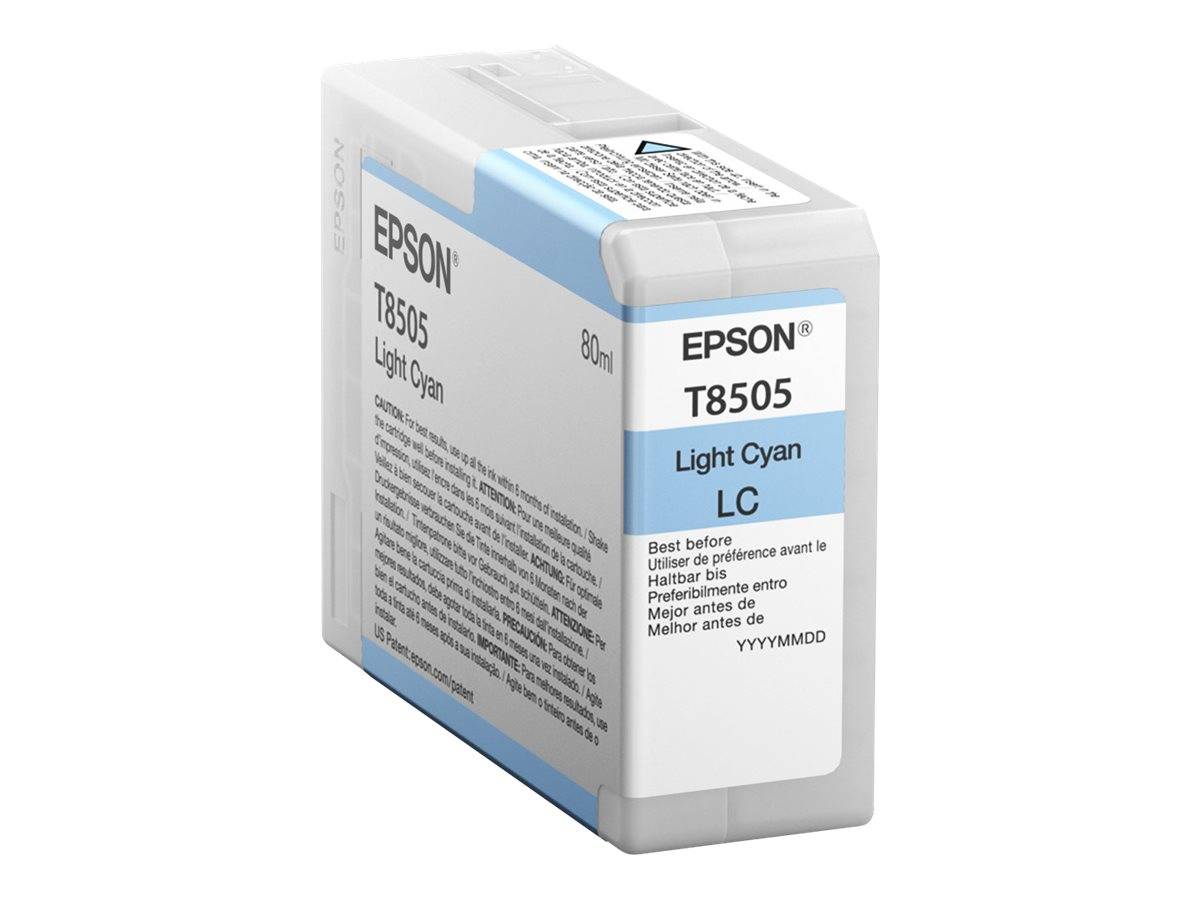 Epson Druckerpatrone T8505 Original Hell Cyan C13T850500
