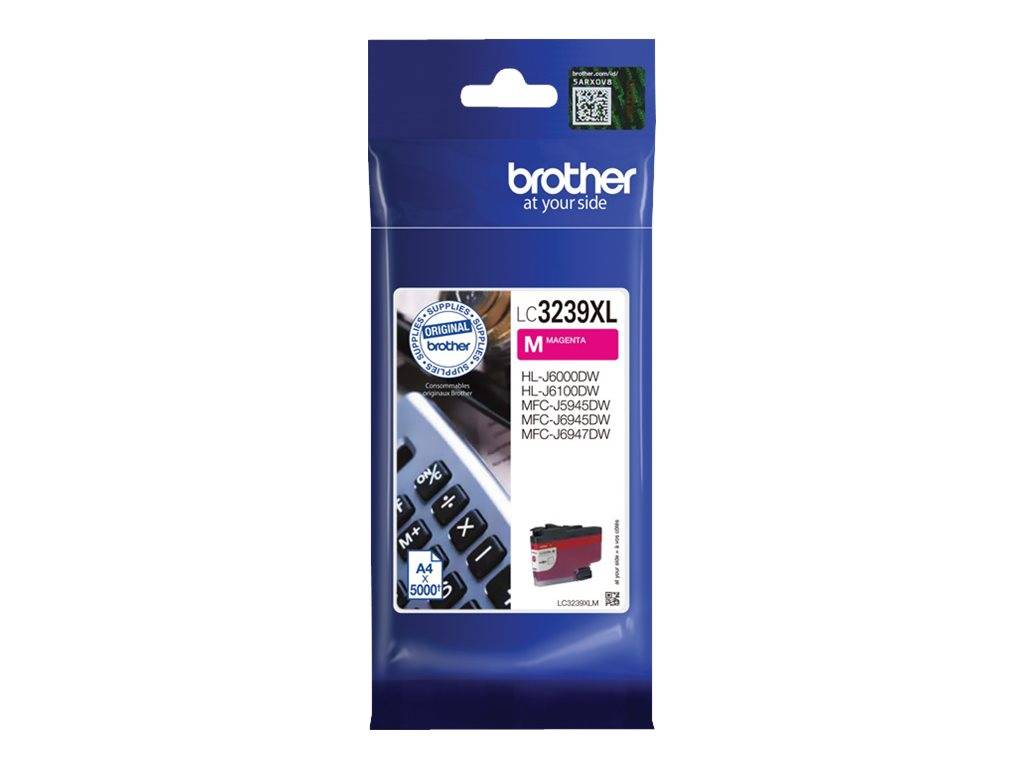 Brother Druckerpatrone LC-3239XLM Original Magenta LC3239XLM
