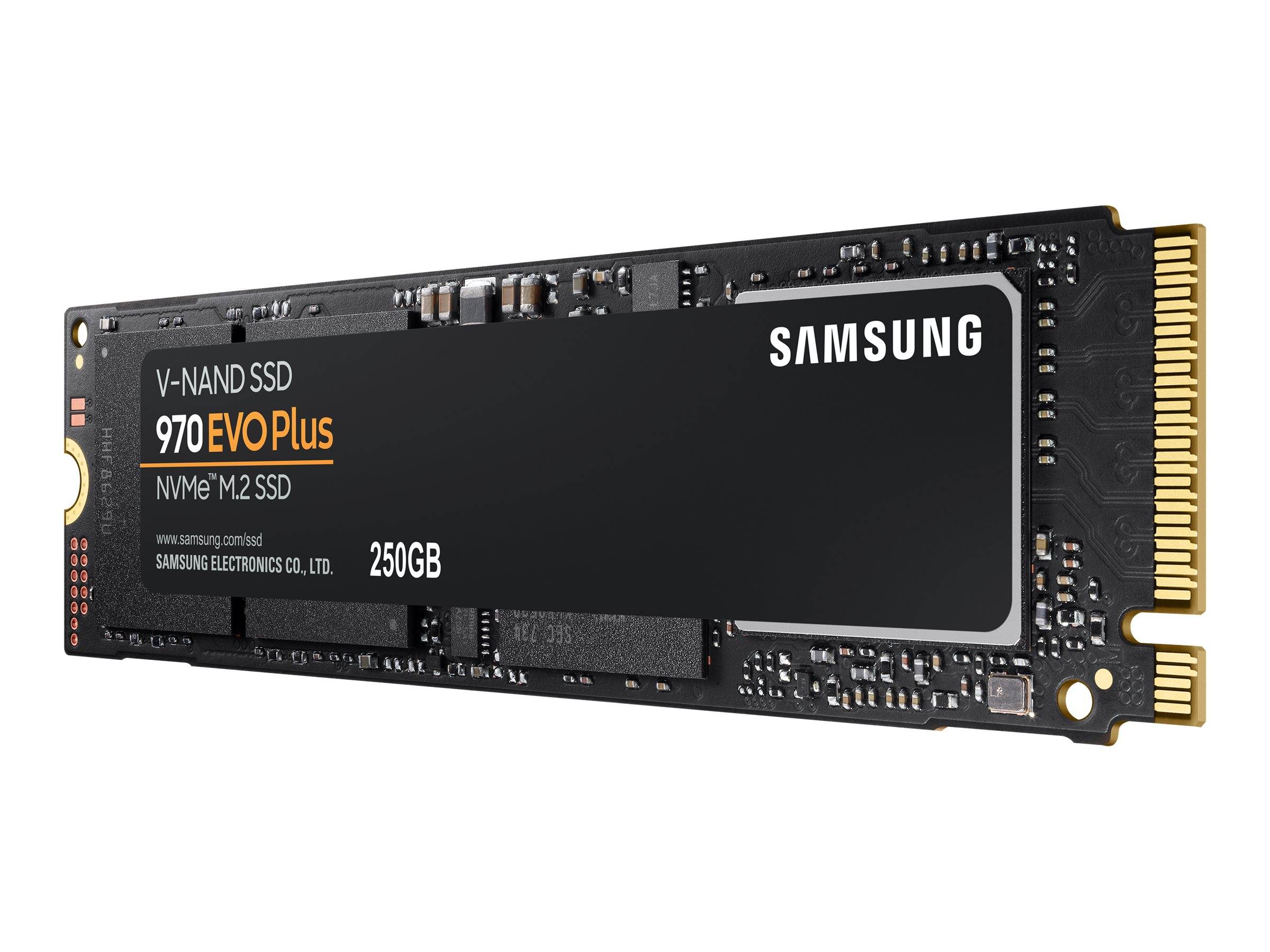 Samsung 970 EVO Plus 250 GB Interne M.2 PCIe NVMe SSD 2280 M.2 NVMe PCIe 3.0 x4 Retail MZ-V7S250BW