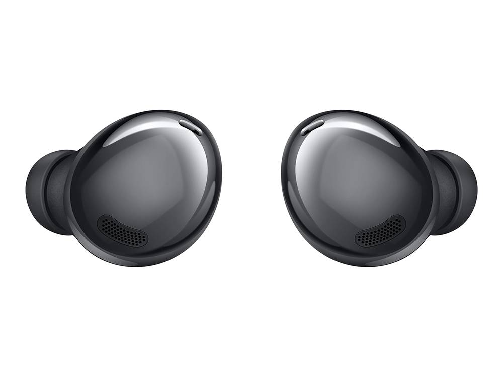 Samsung Galaxy Buds Pro In Ear Kopfhörer Bluetooth® Schwarz Noise Cancelling Headset, Klang-Personalisierung, Lautstärkeregelung, Magnetisch, Su