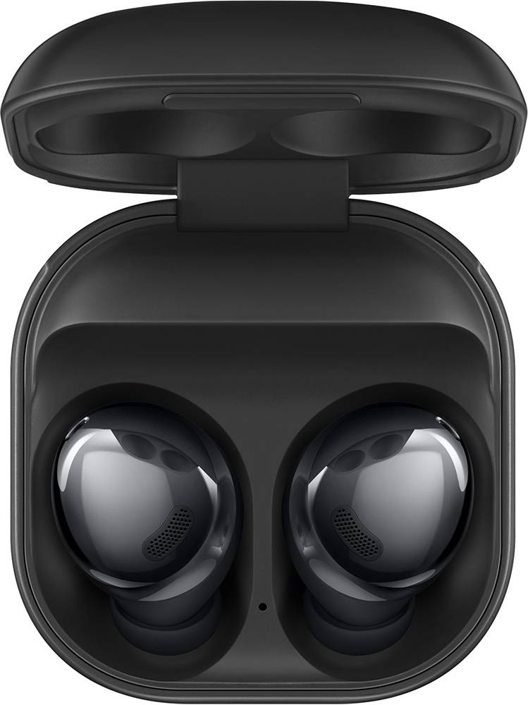 Samsung Galaxy Buds Pro In Ear Kopfhörer Bluetooth® Schwarz Noise Cancelling Headset, Klang-Personalisierung, Lautstärkeregelung, Magnetisch, Su
