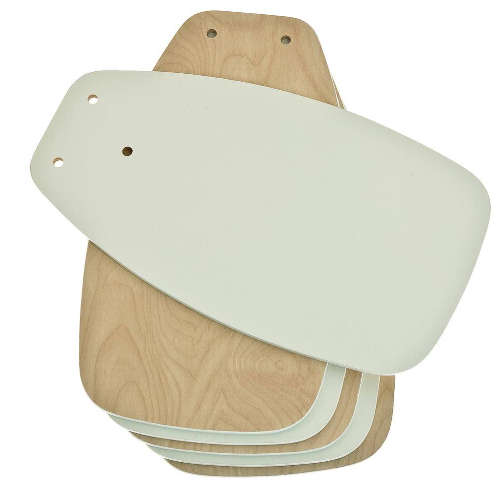 Westinghouse Flora Royale Deckenventilator 54 W (Ø x H) 76 cm x 38 cm Weiß mit Beleuchtung, Wendbare Flügel