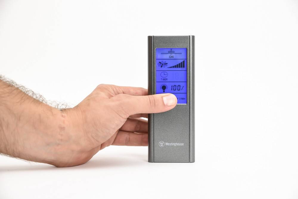 Westinghouse Deckenventilator-Fernbedienung Schwarz
