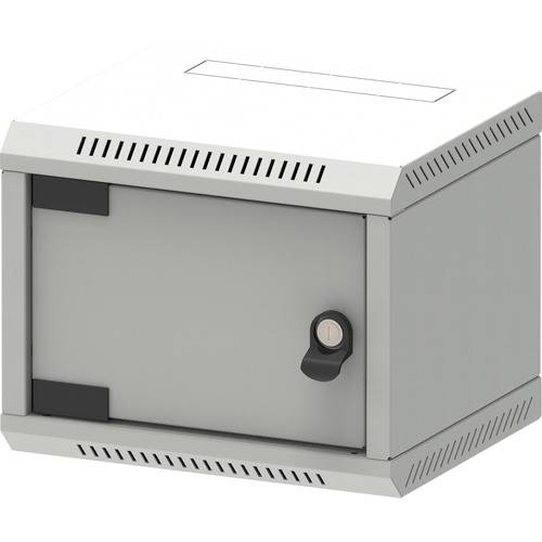 Triton RBA-04-CS3-CAX-C1 10 Wandschrank 4HE, mit Vollblechtür, grau Netzwerk-Infrastruktur RBA 10