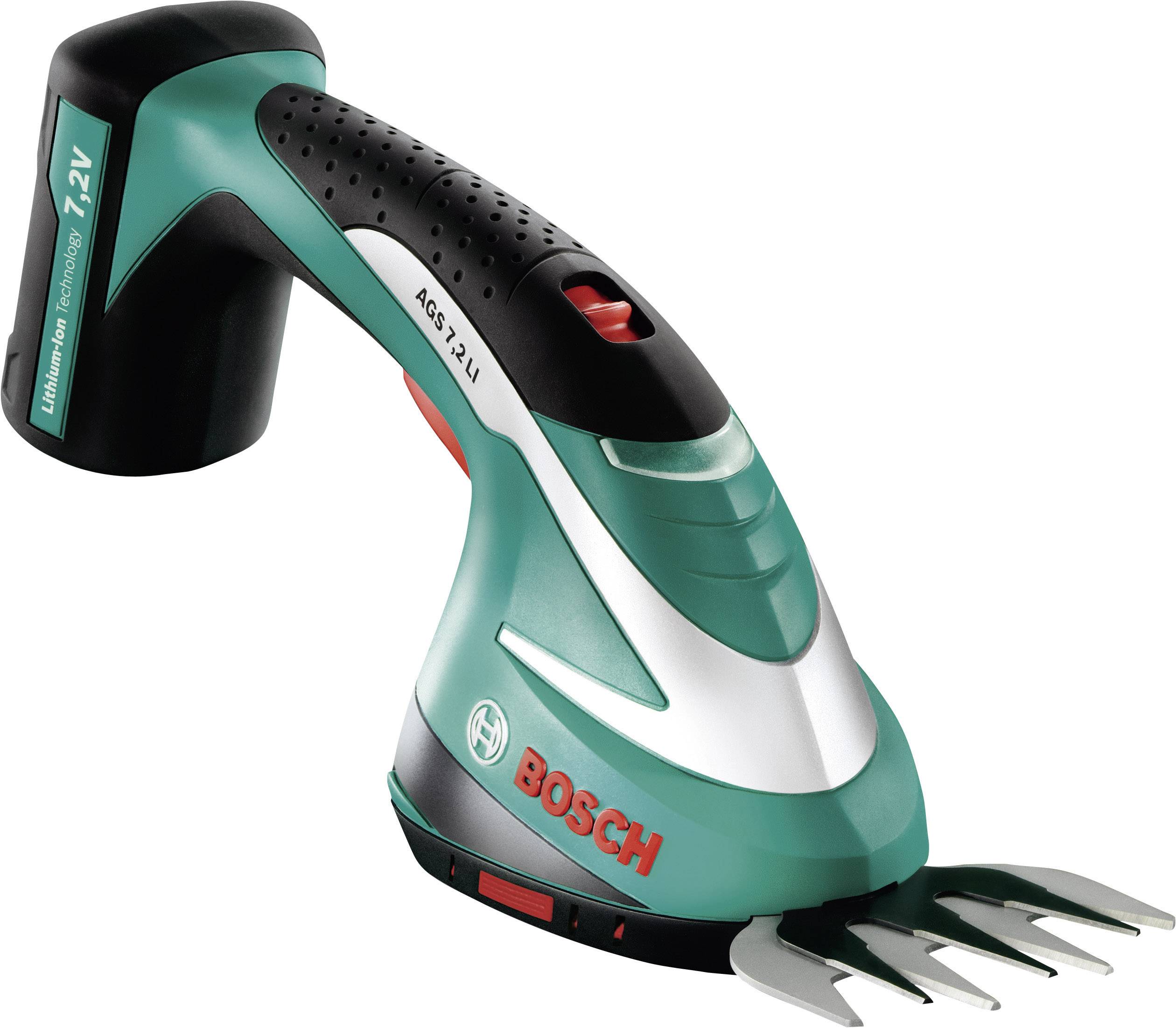 Bosch Home and Garden AGS 7,2 Li Akku Grasschere inkl. Akku 7.2 V Li-Ion