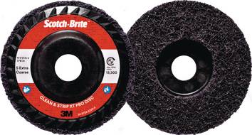 Grobreinigungsscheibe XT RD-Pro mit Glasgewebeteller 51889 Ø 115 mm Drehzahl max. 12.000 U/min