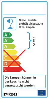 Hansa - World of Office Slim 41-5010.674 Tischlampe 7 W Space-Silber