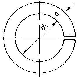 DIN 127 FST galZn B 14 KP