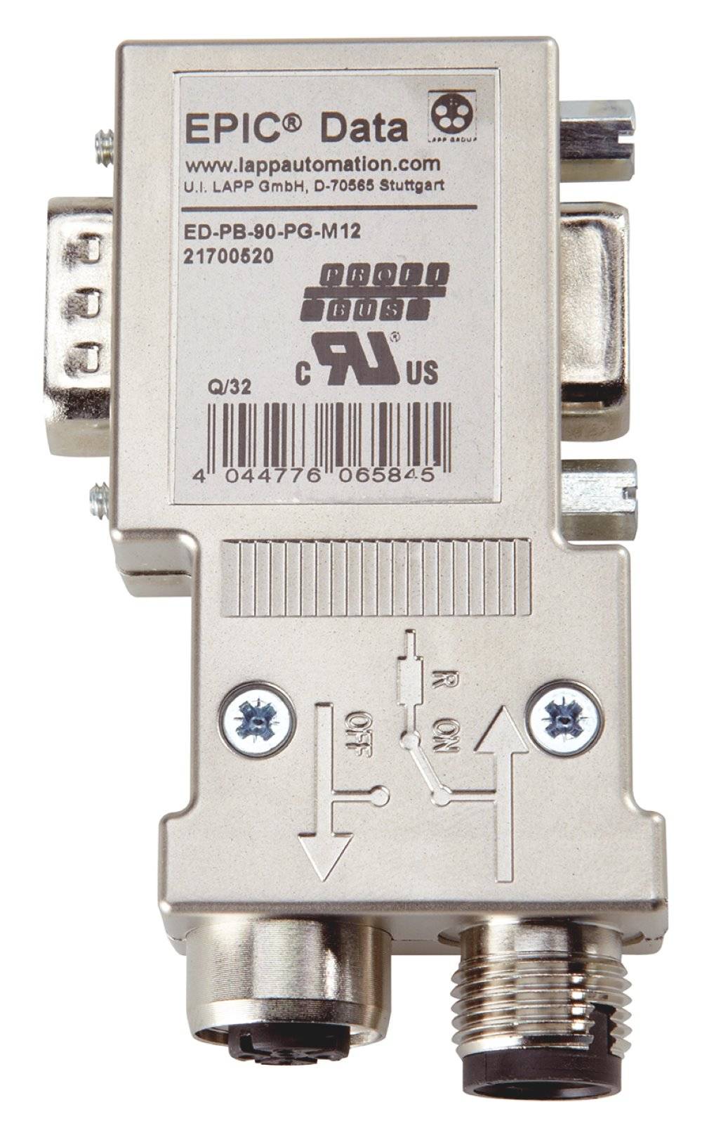 LAPP 21700504 Sensor-/Aktor-Verteiler und Adapter Adapter Polzahl Sensoren: 9 1St.