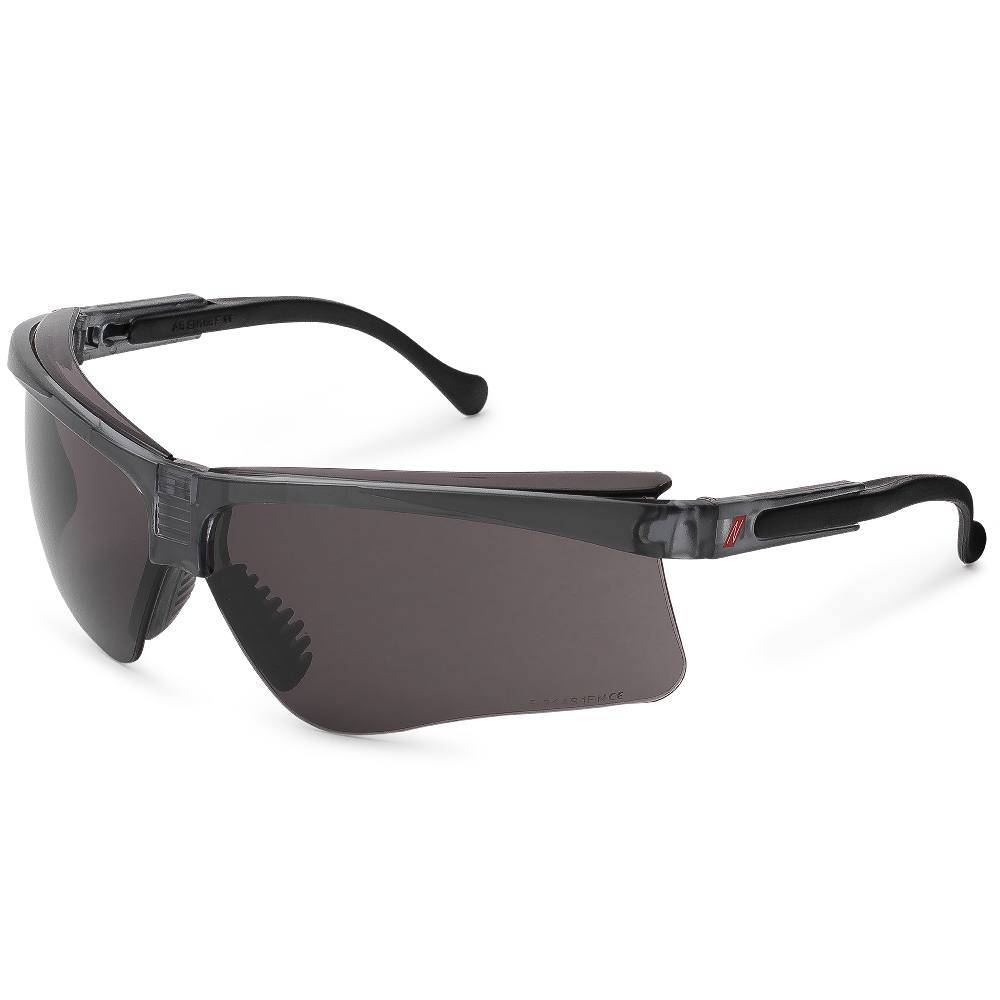 VISION PROTECT PREMIUM, Schutzbrille, Tragkörper schwarz, Sichtscheiben sehr dunkel, EN 166