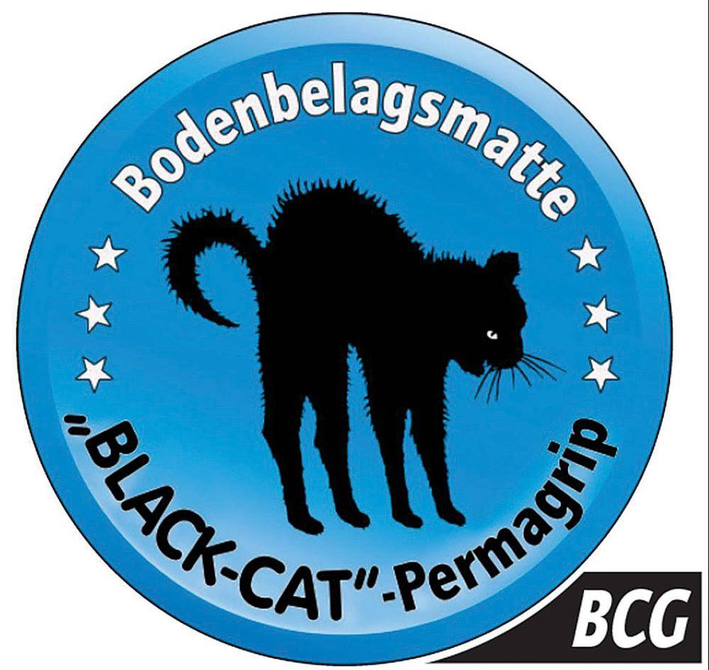 Antirutsch-Matte Rollenware 120cmx10m BLACK CAT