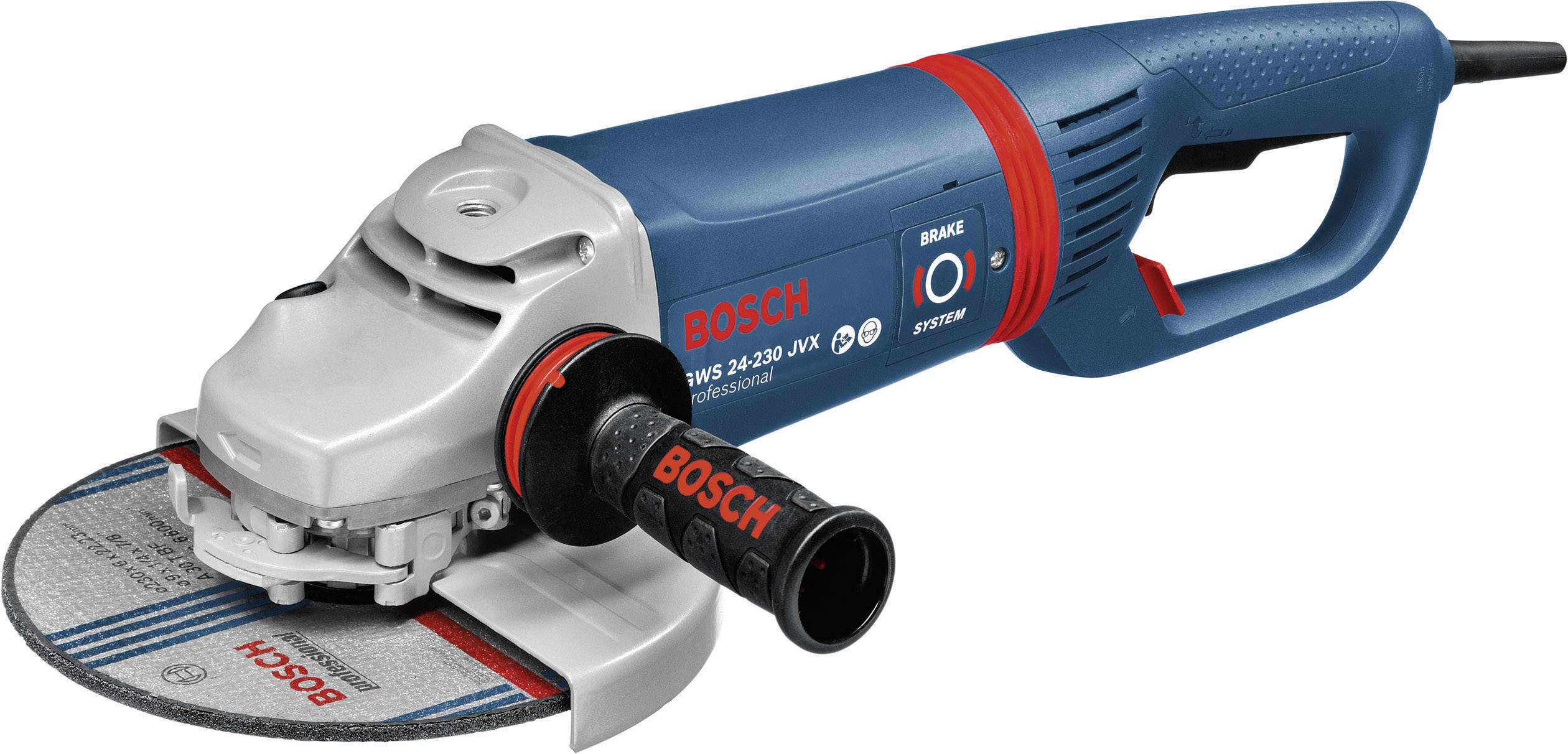Bosch Professional GWS 24-230 JVX 0601864U04 Winkelschleifer 230mm 2400W
