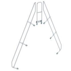 Überstiege 60° zweiter Handlauf für 11 Stufen Neigung 60°